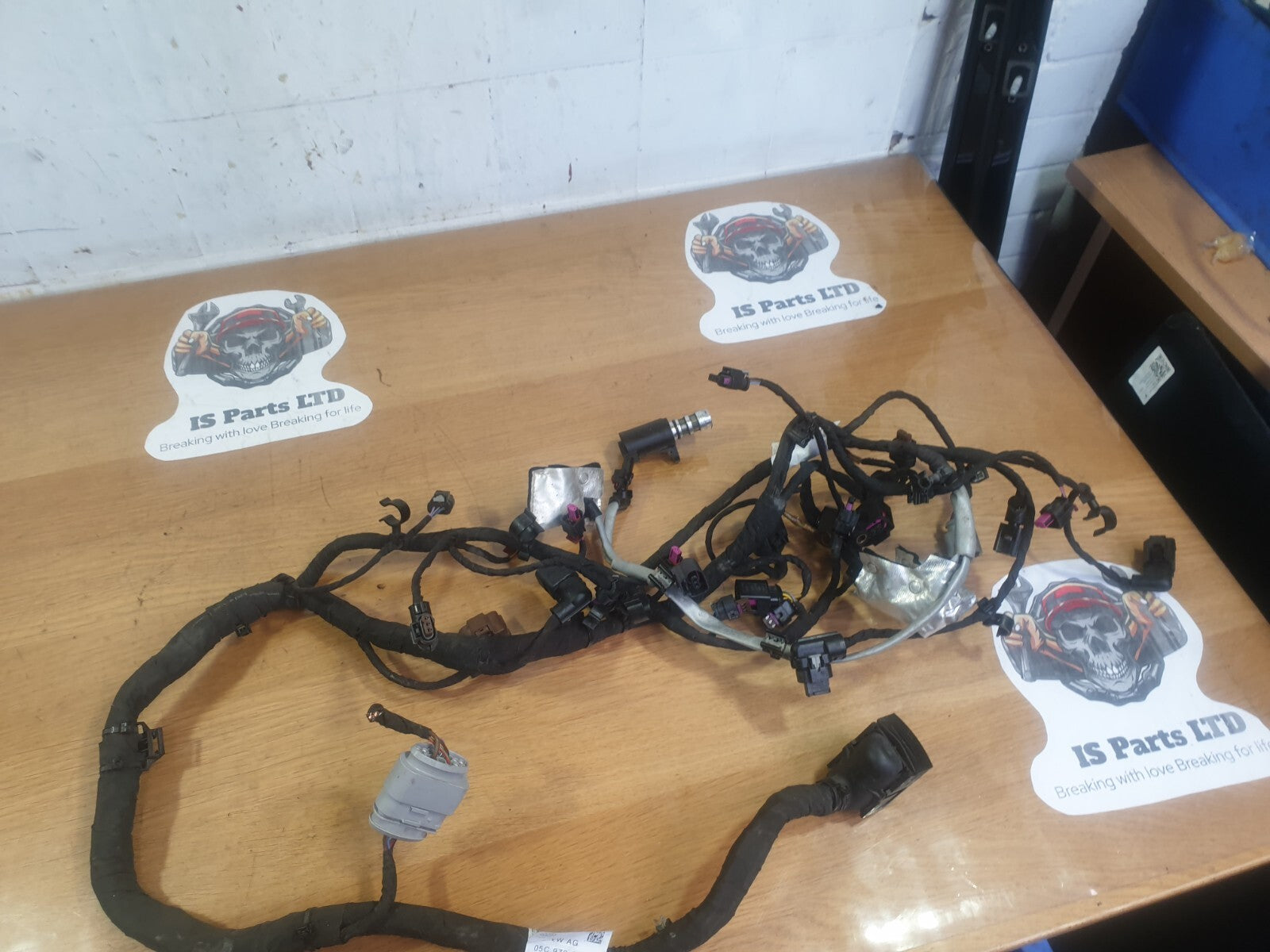 2021 VW POLO MATCH 1.0P ENGINE WIRING LOOM HARNESS 05C972627J + WARRANTY A214 - Image 3