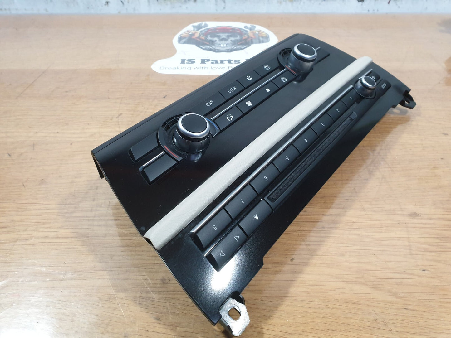 BMW 520D F11 2.0 DIESEL 2010 HEATER CONTROL AUDIO RADIO CD CONTROLLER PANEL A216 - Image 10