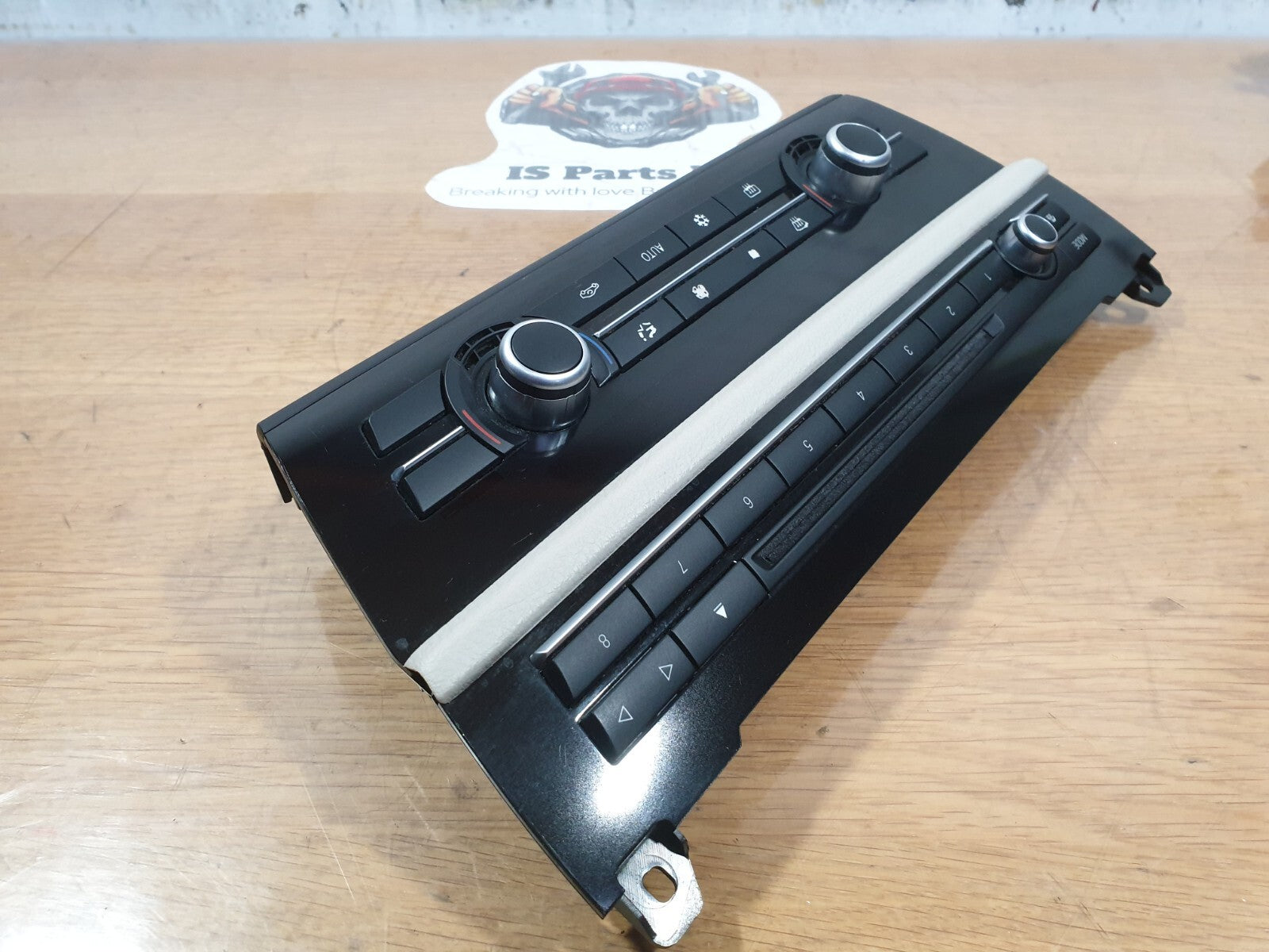 BMW 520D F11 2.0 DIESEL 2010 HEATER CONTROL AUDIO RADIO CD CONTROLLER PANEL A216 - Image 10