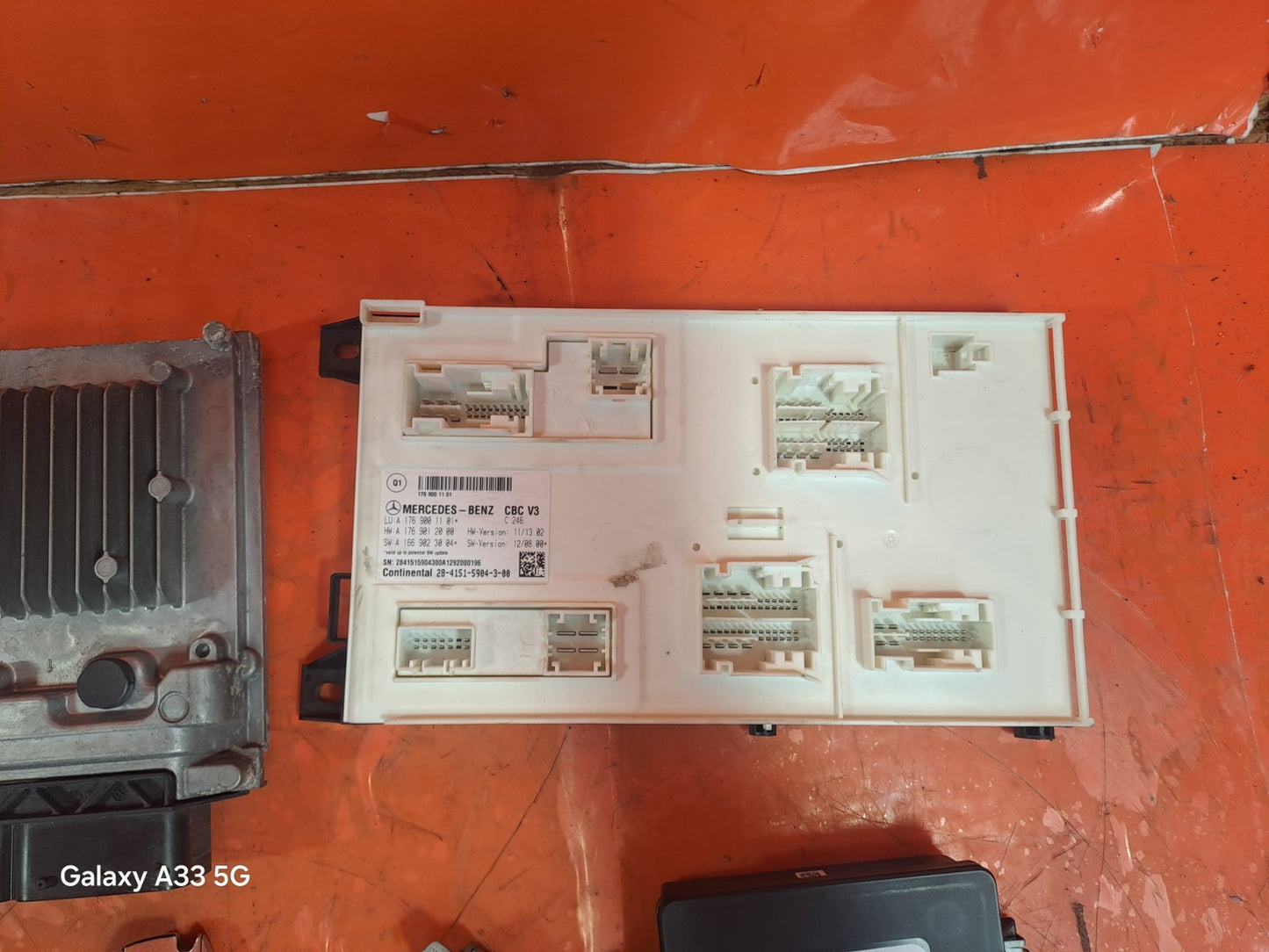 ✅2012 MERCEDES B CLASS W246 1.8 CDI DIESEL ECU KIT LOCK SET MODULE KEY +WARRANTY - Image 4