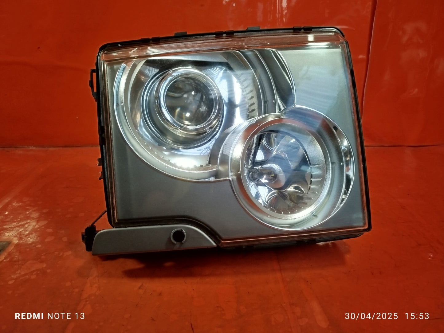✅2005 RANGE ROVER VOGUE L322 4.4P RIGHT DRIVER SIDE HEADLIGHT 4H4Z13005BA A274 - Image 3
