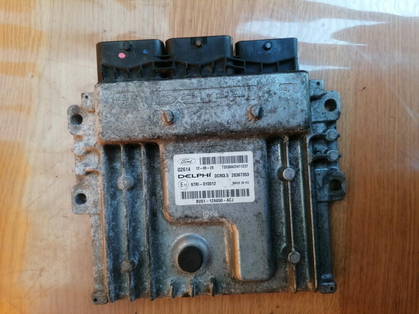 FORD FOCUS MK3 1.6 DIESEL 2011-2016 ENGINE CONTROL UNIT BV6112A650AC Warranty - Image 2
