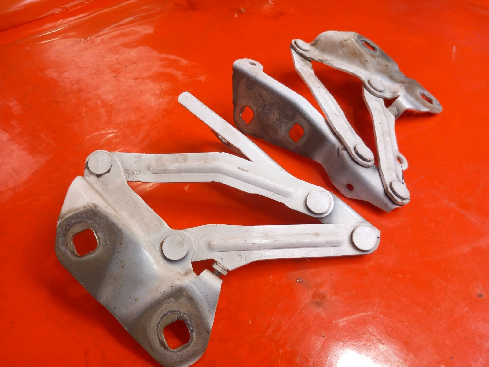 ✅2014 Ford Transit Custom Bonnet Hinges Pair Front Left Right BK21-16801-AC A384 - Image 9