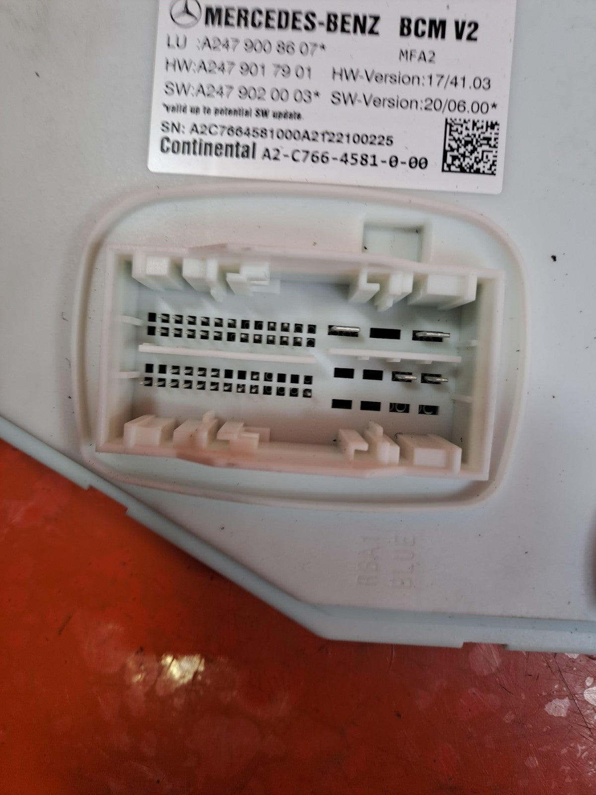 ✅MERCEDES CLA 180 AMG LINE 1.3 PETROL 2021 BCM BODY CONTROL MODULE A2479008607 - Image 6