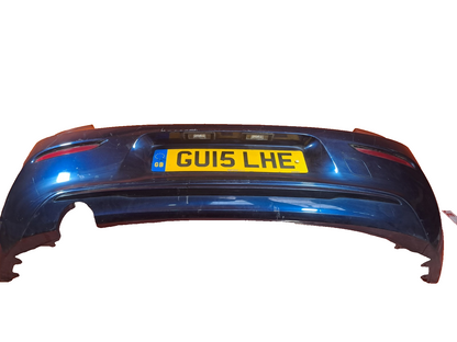 ✅BMW 118D F20 2.0 Diesel 2015 Rear Bumper Blue Scratches A316 - Image 1