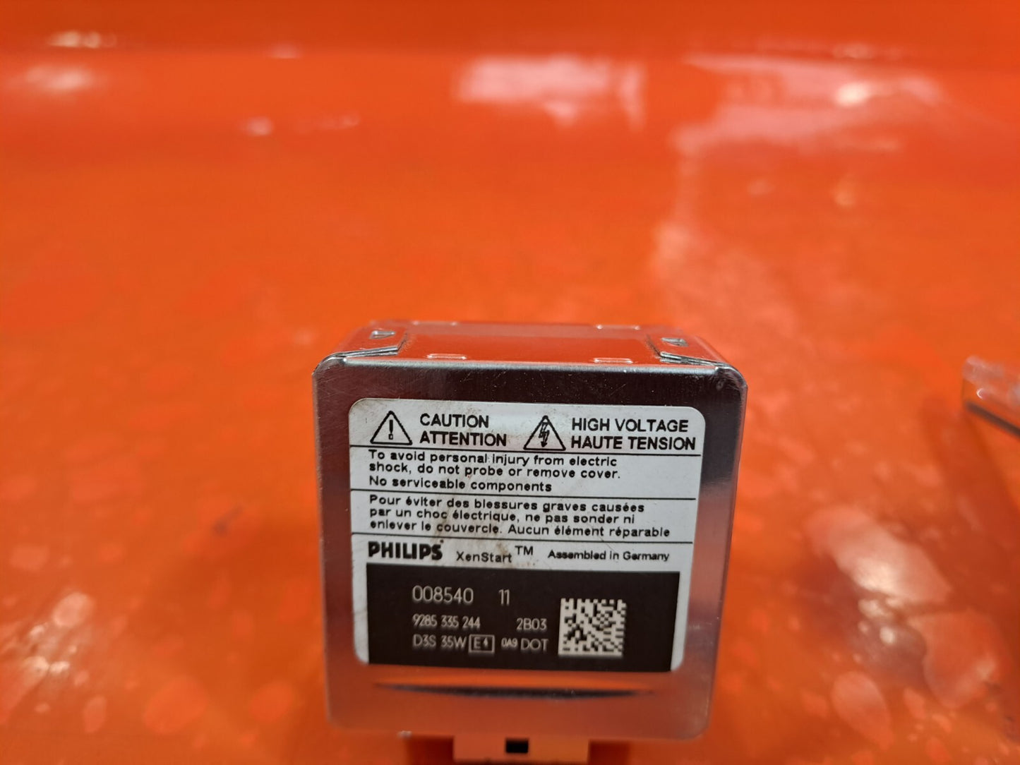 AUDI A5 CABRIO S LINE 2.0 DIESEL 2012 XENON BULB PAIR 9285335244 Warranty A218