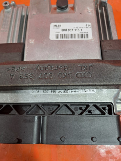 ✅2012 AUDI Q5 8R S LINE 2.0P ENGINE CONTROL ECU 8K0907352A + WARRANTY