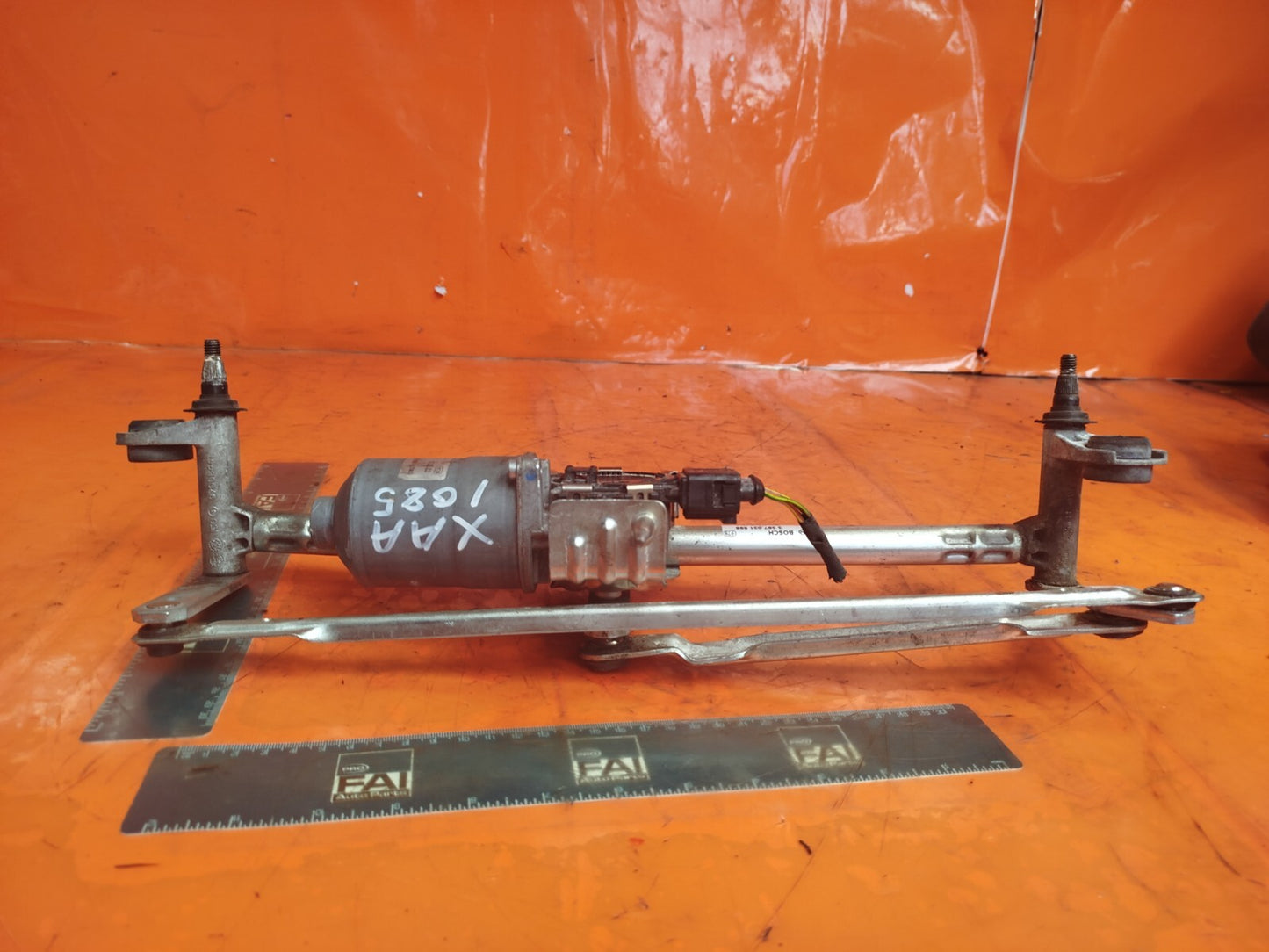 ✅VOLKSWAGEN POLO MK5 R6 2009-2017 WIPER MOTOR AND LINKAGE 6RR955023 Warranty xAA