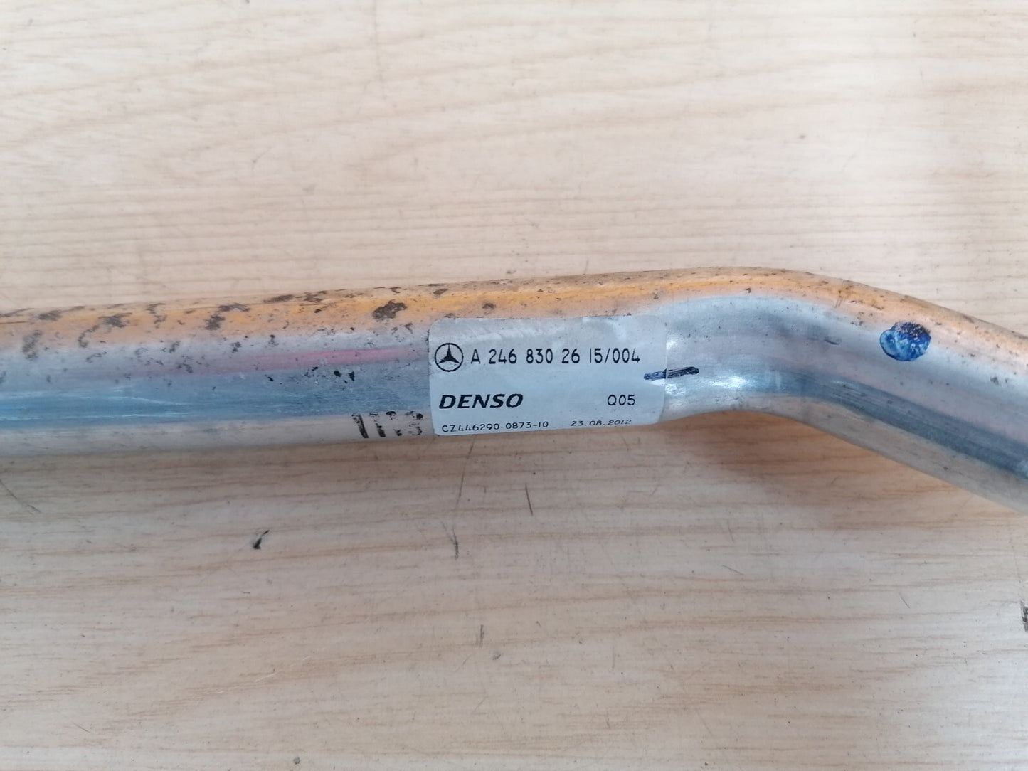 MERCEDES B180 W246 1.8 DIESEL 2012 AIR CONDITIONING PIPE HOSE A2468302615 A037