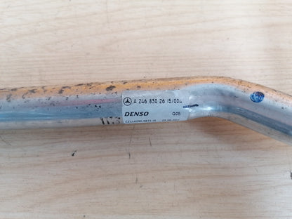 MERCEDES B180 W246 1.8 DIESEL 2012 AIR CONDITIONING PIPE HOSE A2468302615 A037