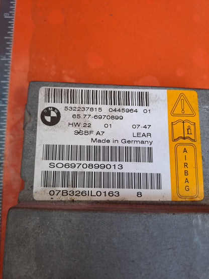 ✅2008 BMW 7 SERIES E66 FRONT LEFT SEAT AIRBAG CONTROL MODULE 6970899 + WARRANTY