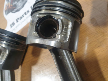 2010 BMW 5 SERIES F11 2.0D PISTON & CON ROD set of x4 0840ZU + WARRANTY A216
