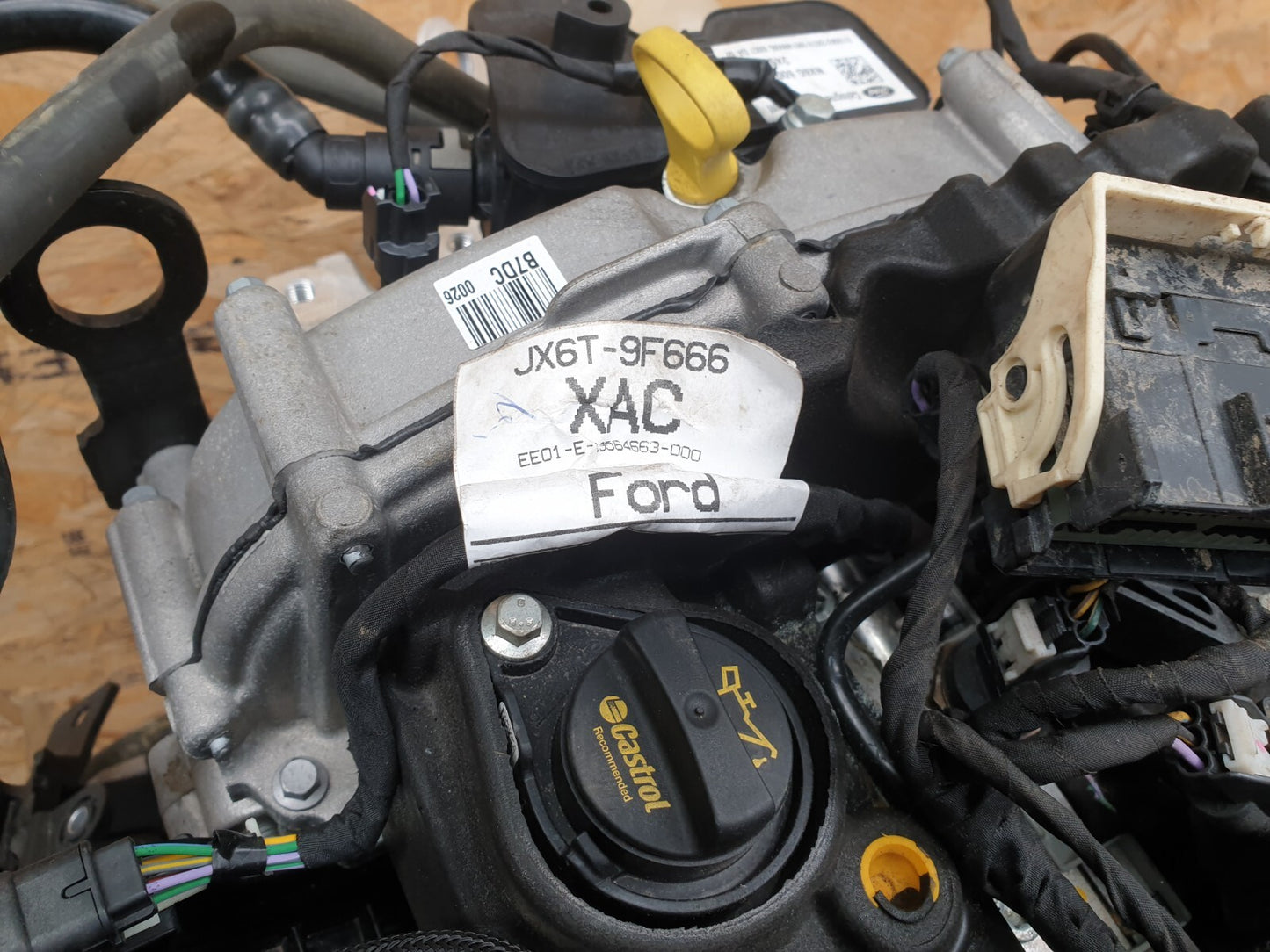 Ford Focus Active X 1.0 Petrol 2021 B7DC Engine Complete NX6G-6007-DA JX6T-9F666