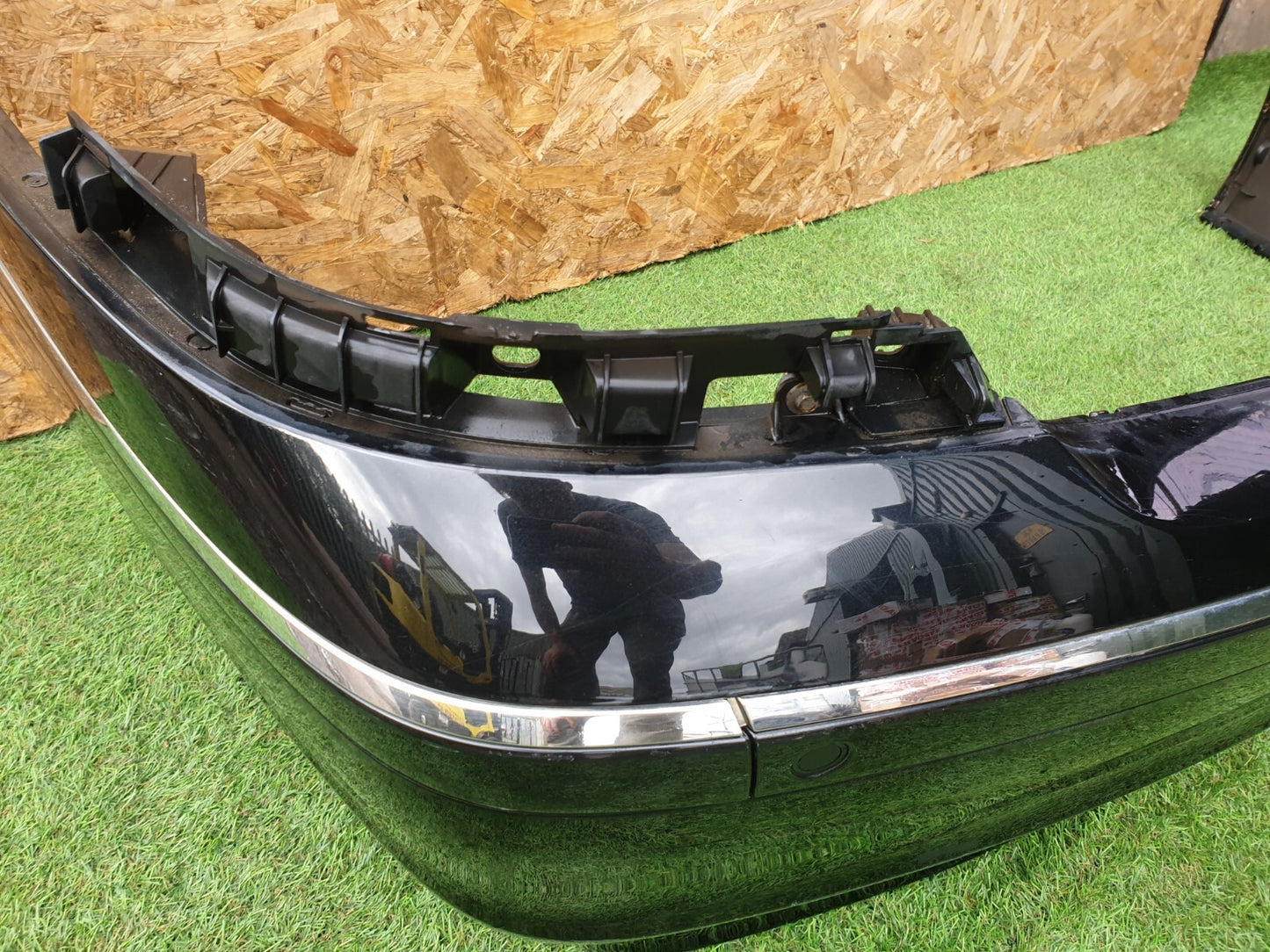 2006 BMW 7 SERIES E66 4.8P REAR BUMPER BLACK + WARRANTY A208