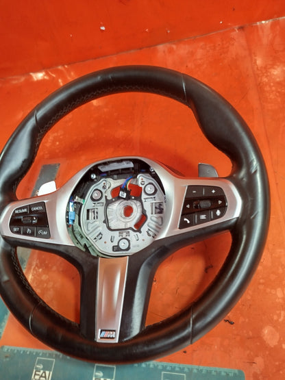 ✅BMW 220D M SPORT F44 2.0 DIESEL 2023 MULTIFUNCTION PADDLE SHIFT STEERING WHEEL