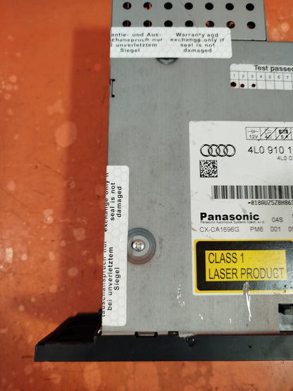 ✅AUDI Q7 S LINE QUATTRO 3.0 DIESEL 2009 RADIO CD STEREO HEAD UNIT 4L0910110B
