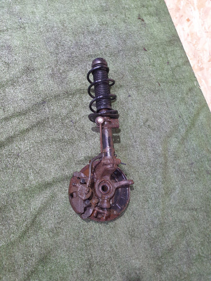 ✅2011 AUDI A1 SPORT 1.4P FRONT RIGHT SUSPENSION LEG HUB 6R0413031K WARRANTY A139