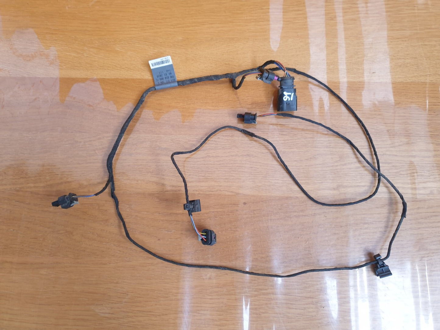 AUDI Q2 1.5 PETROL 2023 REAR BUMPER PARKING SENSORS WIRING 81A971104E A091