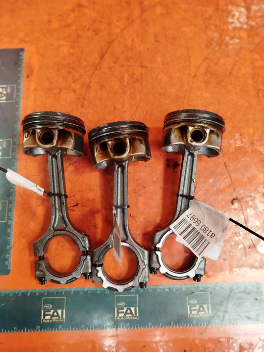 ✅2023 HYUNDAI I20 ULTIMATE 1.0 T-GDi PETROL PISTONS & CON RODS x3 +WARRANTY A180