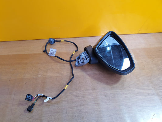 ✅AUDI A3 S LINE 1.4 PETROL 2021 FRONT RIGHT POWER FOLD WING MIRROR BLUE A046729