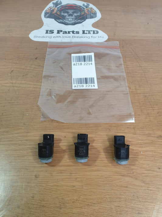 AUDI A5 S LINE 2.0 DIESEL 2012 PARKING SENSORS 3x 4H0919275A Warranty A218