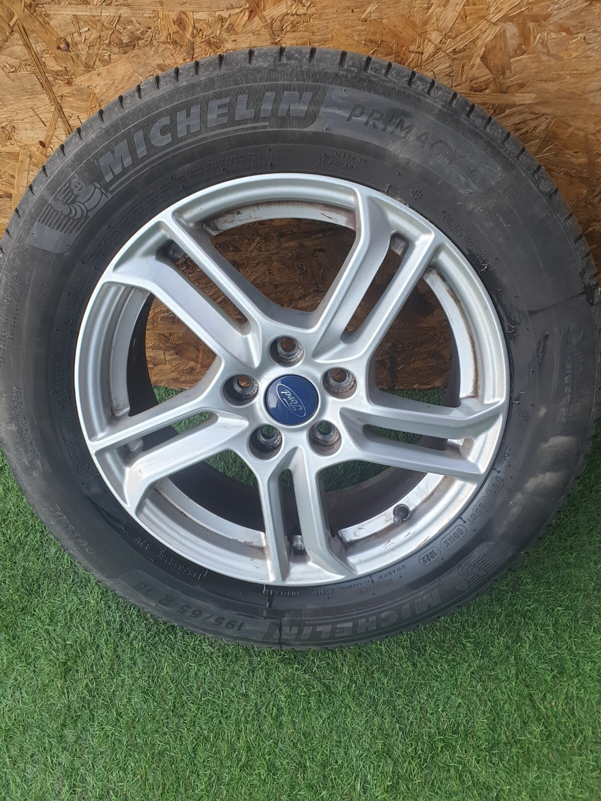 ✅FORD FOCUS 1.5 DIESEL 2018 ALLOY WHEEL WITH TYRE 195/65 R16 Warranty A242