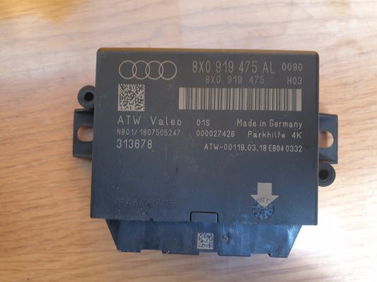 ✅2018 AUDI A1 8X 1.4TFSI PARKING DISTANCE CONTROL MODULE 8X0919475AL + WARRANTY