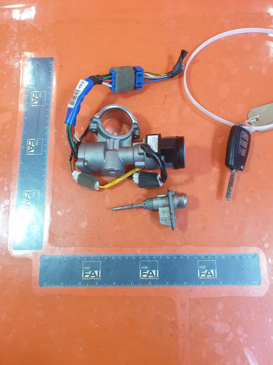 2017 SSANGYONG TIVOLI EX 1.6D IGNITION BARREL WITH KEY 86970-34001 WARRANTY A230