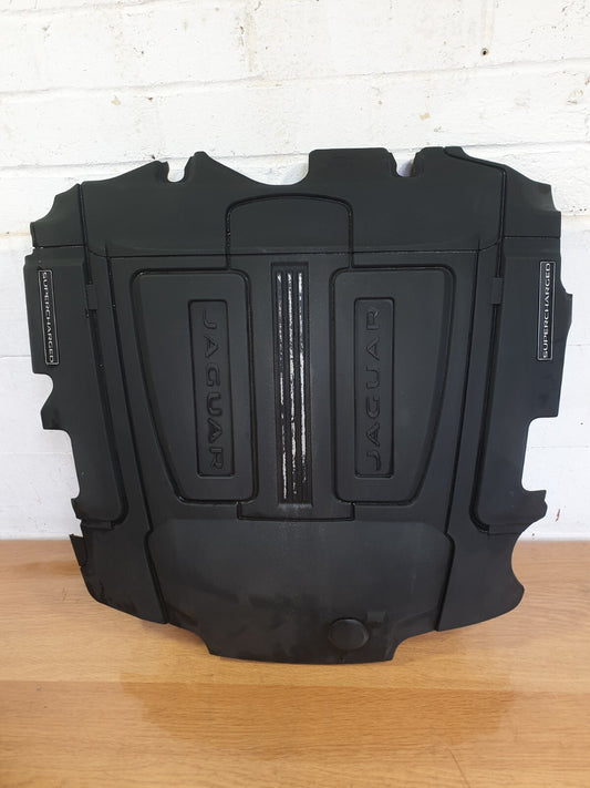 ✅JAGUAR F-PACE X761 3.0 PETROL 2017 ENGINE COVER Warranty A196