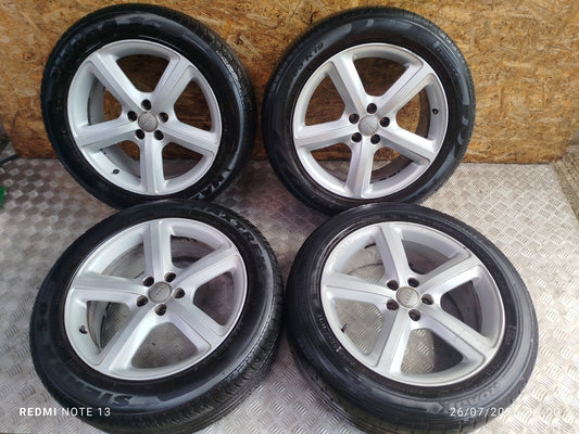 ✅AUDI Q5 S LINE 2.0 DIESEL 2012 ALLOY WHEEL WITH TYRE SET 235/55 R19 8R0601025