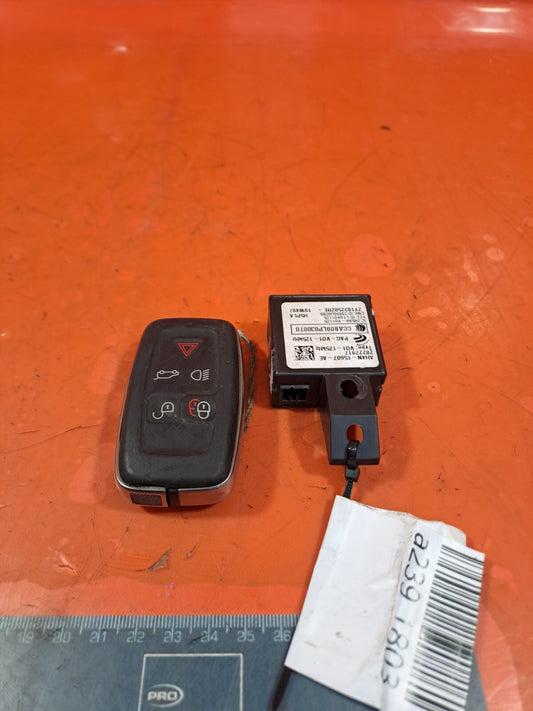 ✅2011 LAND ROVER DISCOVERY 4 L319 KEY FOB & KEYLESS ENTRY CONTROL MODULE 239