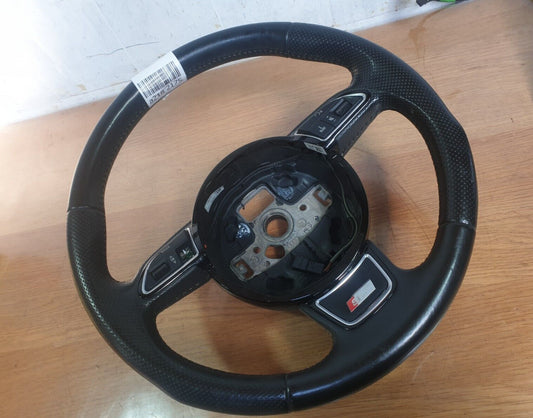 Audi A5 S Line 2.0 Diesel 2012 MULTIFUNCTION STEERING WHEEL Warranty A218