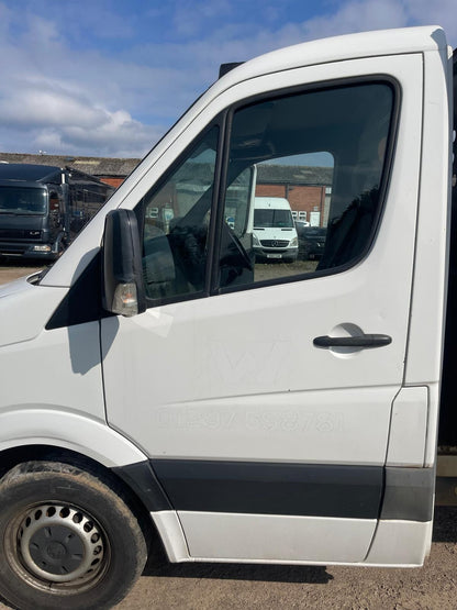 ✅VW CRAFTER CR35 2.0 DIESEL 2015 FRONT LEFT DOOR BARE WHITE Warranty A275