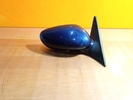 ✅2002 PORSCHE BOXTER 986 2.7P FRONT RIGHT DRIVER SIDE WING MIRROR BLUE A129