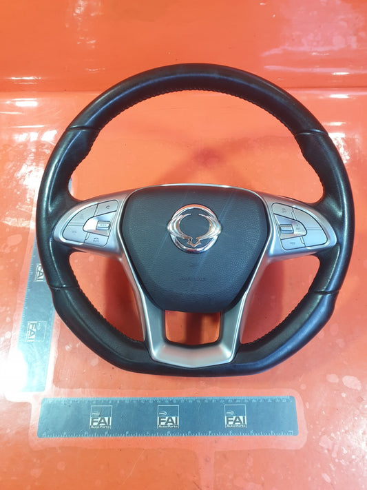 2017 SSANGYONG TIVOLI EX 1.6D STEERING WHEEL 86201-35500 WARRANTY A230
