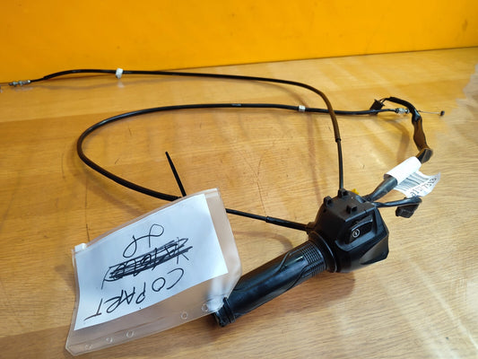 ✅HONDA GLR125 1W PETROL 2019 THROTTLE HANDLE WITH CABLES Warranty A117