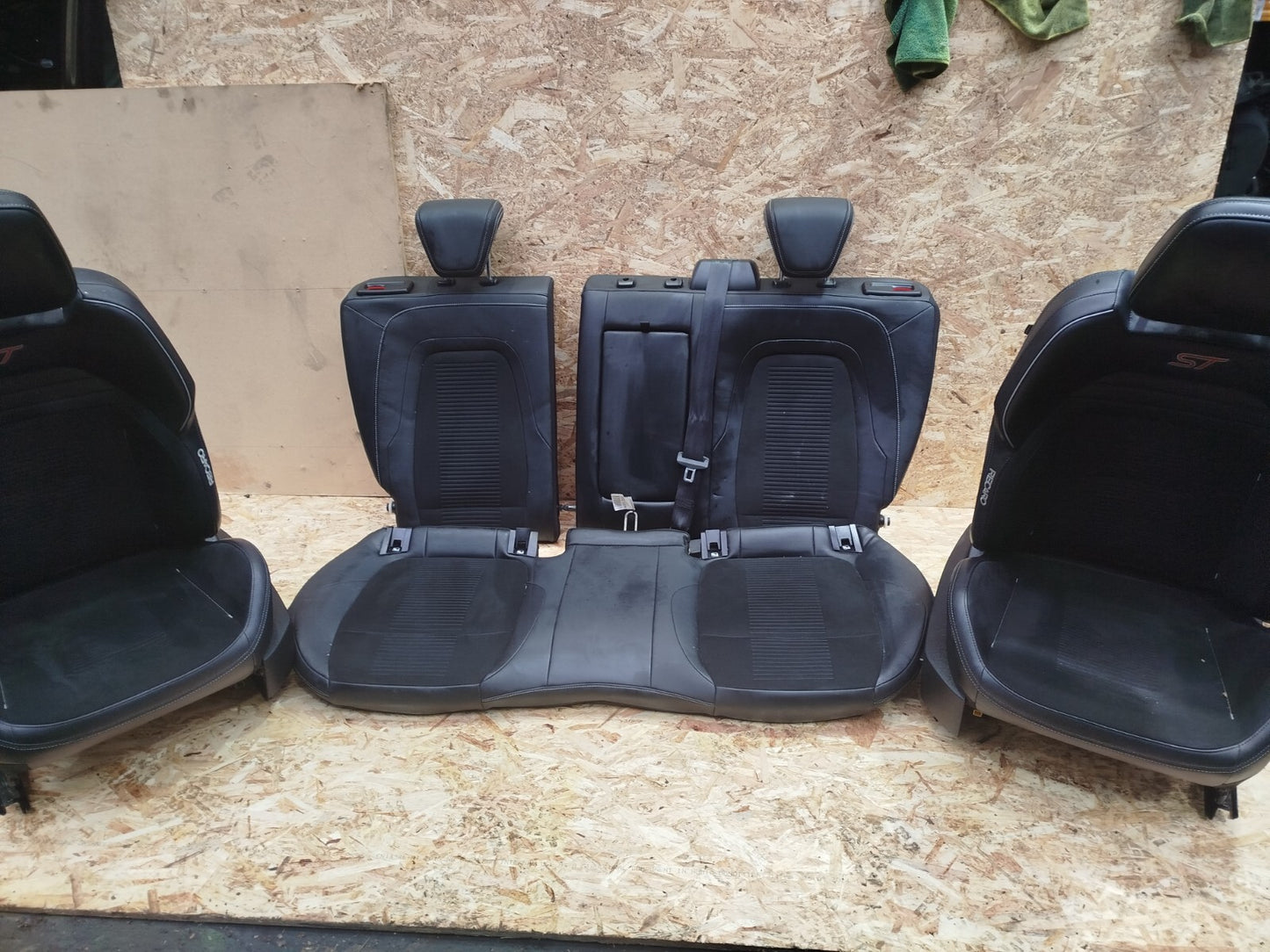 ✅2020 FORD FOCUS MK4 ST 2.3 RECARO  Genuine  LEATHER INTERIOR SEATS