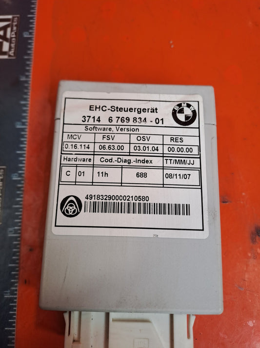 ✅2008 BMW 7 SERIES E66 AIR SUSPENSION CONTROL UNIT 6769834 + WARRANTY A255
