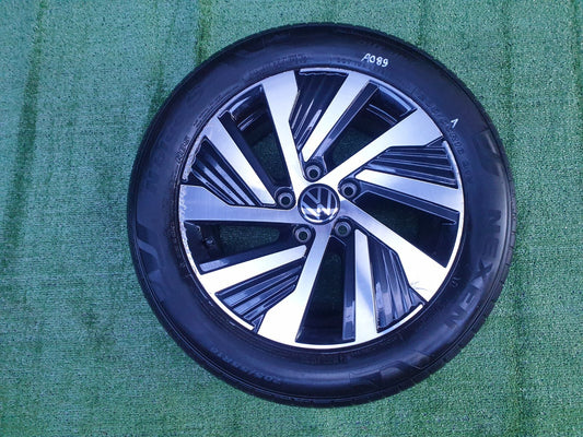 ✅2022 VW GOLF MK8 1.4P ALLOY WHEEL WITH TYRE 205/55 R16 5H0601025A + WARRANTY