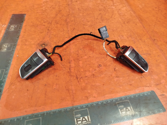 ✅AUDI A5 8T 8F STEERING WHEEL CONTROLS 4E0951527AJ + WARRANTY xAA