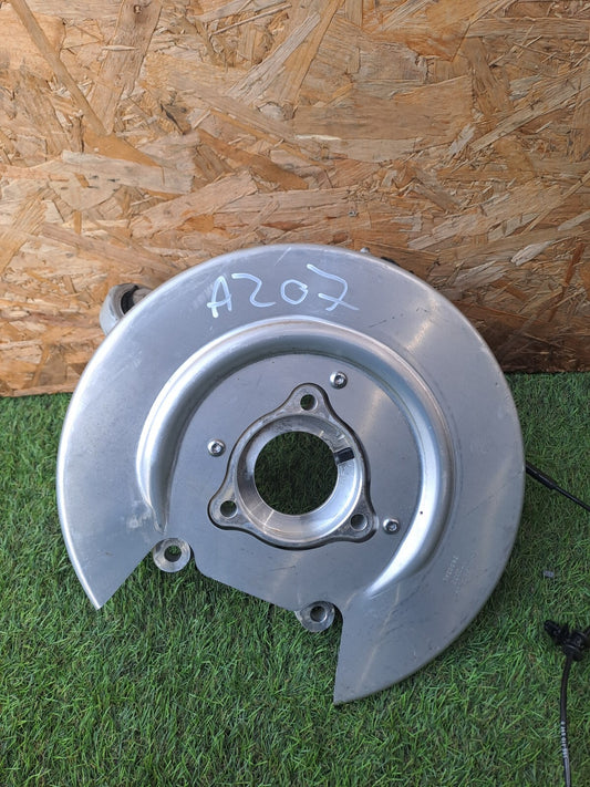 2024 TESLA MODEL 3 LONG REAR LEFT WHEEL HUB KNUCKLE 1344411-00-C +WARRANTY A207