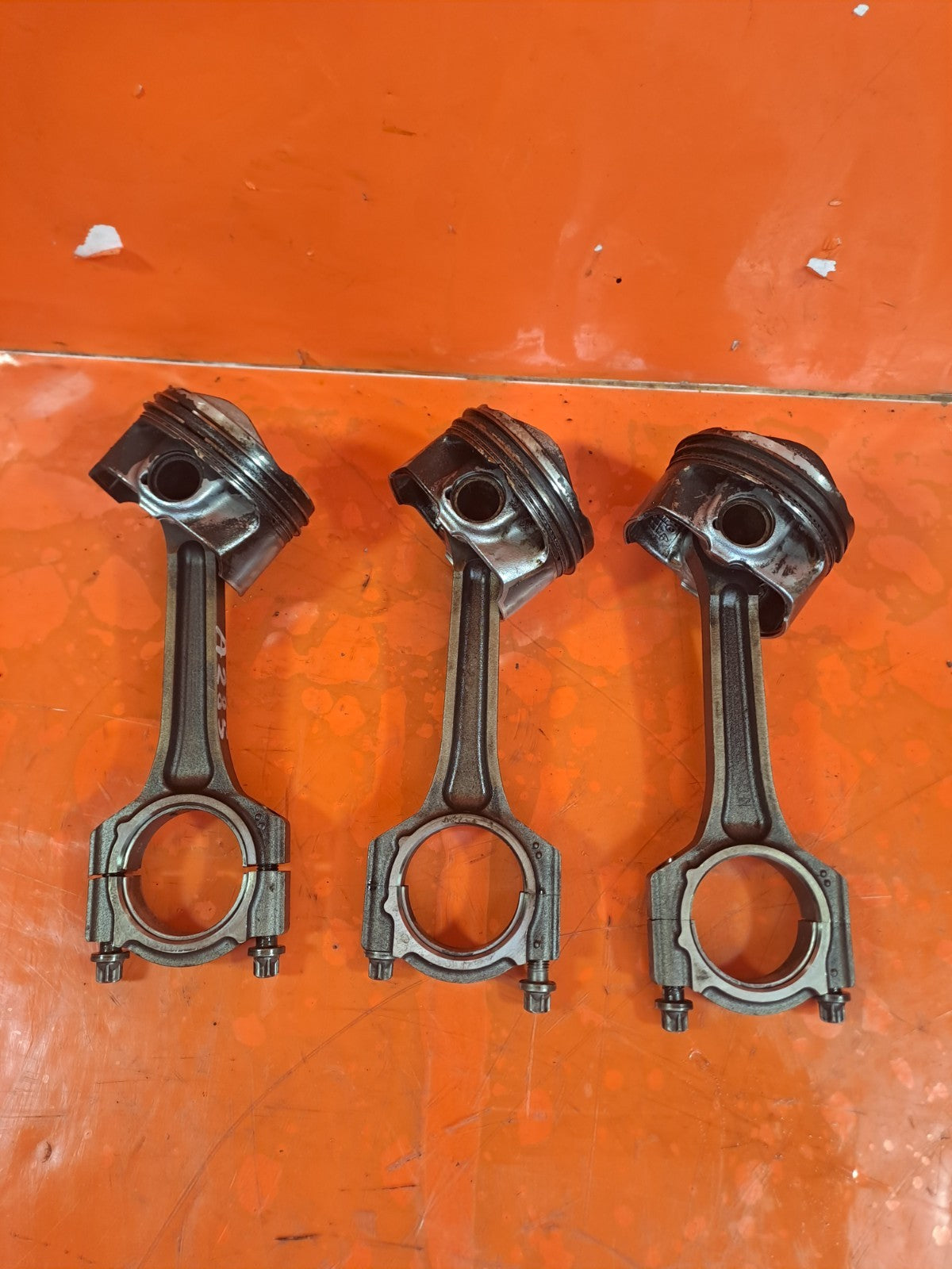 ✅FORD B-MAX TITANIUM 1.0 PETROL 2014 M1JE PISTON & CONRODS SET Warranty A285