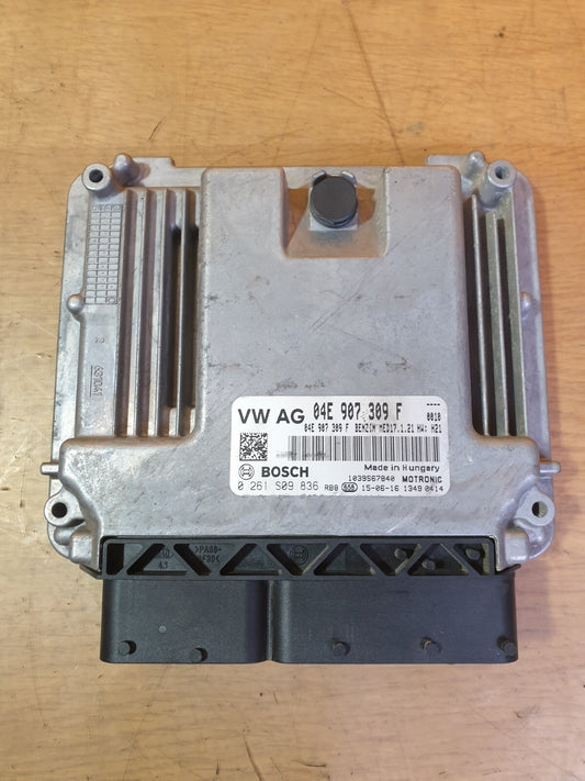 ✅AUDI A3 E-TRON 1.4 PETROL 2015 ENGINE CONTROL MODULE ECU 04E907309F Warranty