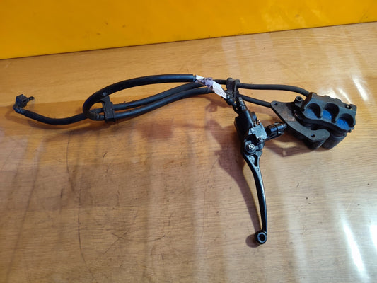 ✅HONDA CBF125M PETROL 2021 FRONT BRAKE ASSEMBLY LEAVER CALIPER CYLINDER Warranty