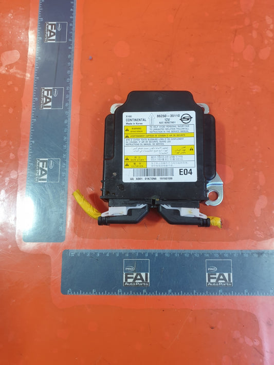 2017 SSANGYONG TIVOLI EX 1.6D AIRBAG CONTROL MODULE UNIT 86250-35110 A230
