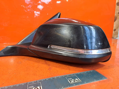 ✅BMW F20 116D 2.0 DIESEL 2011 FRONT LEFT WING MIRROR BLACK E1021185 Warranty