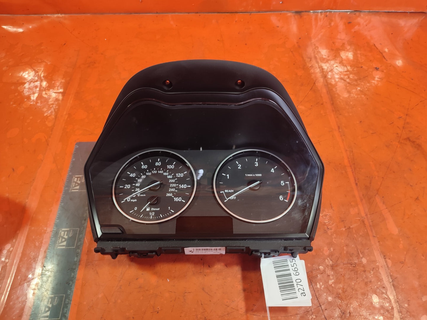 ✅2012 BMW 1 SERIES F20 URBAN SPEEDOMETER INSTRUMENT CLUSTER 6805178 A2053346048