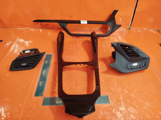 ✅BMW 220D M SPORT F44 2.0 DIESEL 2023 DASHBOARD AIR VENTS & CONSOLE TRIM PANEL