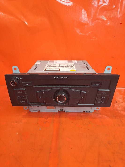 ✅Audi Q5 S Line 2012 2.0 Diesel CD RADIO STEREO HEAD UNIT 8T2035186P Warranty