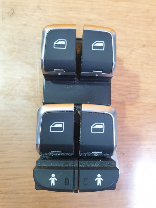 ✅2015 AUDI A3 E-TRON 1.4P DRIVERS SIDE ELECTRIC WINDOW SWITCH 8V0959851E A204